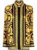 Baroque Print Silk Shirt for Women from Versace's SS24 Collection