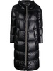 quilted padded zipped coat