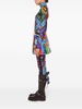 Pucci Orchid-Print Silk-Twill Skirt Clothing