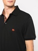 logo-embroidered cotton polo shirt