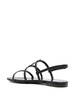 Saint Laurent Cassandra Flat Sandals Shoes