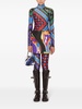 Pucci Orchid-Print Silk-Twill Skirt Clothing