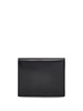 'wanda' Black Wallet With Gancini Closure In Patent Leather Woman