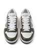 Prada Downtown Colour-Block Leather Sneakers