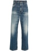 Victoria Beckham Fold Detail Boyfriend Jeans Clothing