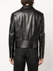 leather biker jacket