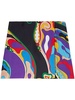 Pucci Orchid-Print Silk-Twill Skirt Clothing