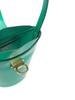 FERRAGAMO Bright Green 100% Leather Trifolio Bucket Handbag for Women - SS23 Collection