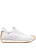 Flow Runner monogram leather and shell trainers