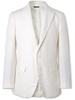 Linen and Silk-Blend Blazer