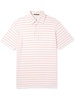 Striped Jersey Polo Shirt