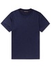 Cashmere-Piqué T-shirt