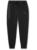 Tapered Logo-Print Cotton-Blend Tech Fleece Sweatpants