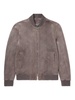 Suede Bomber Jacket