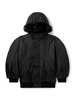 Faux Fur-Trimmed Padded Tech-Shell Hooded Jacket