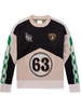 + Lamborghini Logo-Appliquéd Wool and Cashmere-Blend Sweater