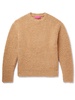 Cashmere and Silk-Blend Fleece Sweater