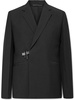 Embellished Wool and Mohair-Blend Hopsack Blazer