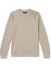 Drysdale Linen-Blend Jersey Sweatshirt