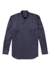 Grandad-Collar Linen Shirt