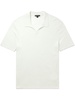 Ribbed Linen-Blend Polo Shirt