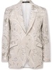 Newport Embroidered Linen and Cotton-Blend Tuxedo Jacket