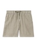 Straight-Leg Garment-Dyed Linen Drawstring Shorts