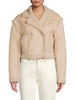 Aurora Faux Shearling Bomber Jacket