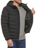 Stretch Quilted Hooded Puffer Jacket