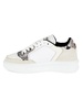 Leather Low Top Platform Sneakers