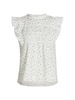 Filomena Floral Eyelet Top