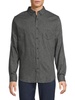 Button Down Collar Twill Shirt