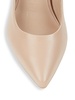 Glora Point Toe Leather Pumps