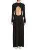 Cut Out Long Sleeve Maxi Dress