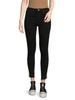 High Rise Tuxedo Striped Ankle Jeans