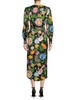 Nina Floral Faux Wrap Dress