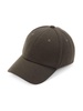 Solid Virgin Wool Blend Baseball Cap