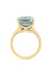 Effy Radiant Value 14K Yellow Gold, Green Amethyst & Diamond Ring