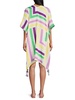 Summer Breeze Striped Tassel Cover-Up Kimono