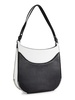 Milou Two Tone Leather Shoulder Bag