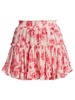 Marion Floral Ruffle Miniskirt