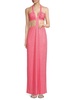 Lawson Halterneck Cutout Gown