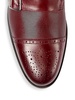 Double Monk-Strap Leather Oxfords