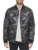 Reversible Quilted Snap Front Bomber