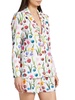 Macy Floral Crepe Fitted Blazer