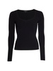 Asher Long-Sleeve Rib-Knit Sweater