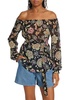 Sierra Floral Off The Shoulder Top