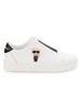 Ceci Logo Leather Slip On Sneakers