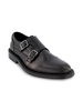 White Label Leather Double Monk Strap Shoes