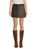 Prim Wool Blend Mini Skirt